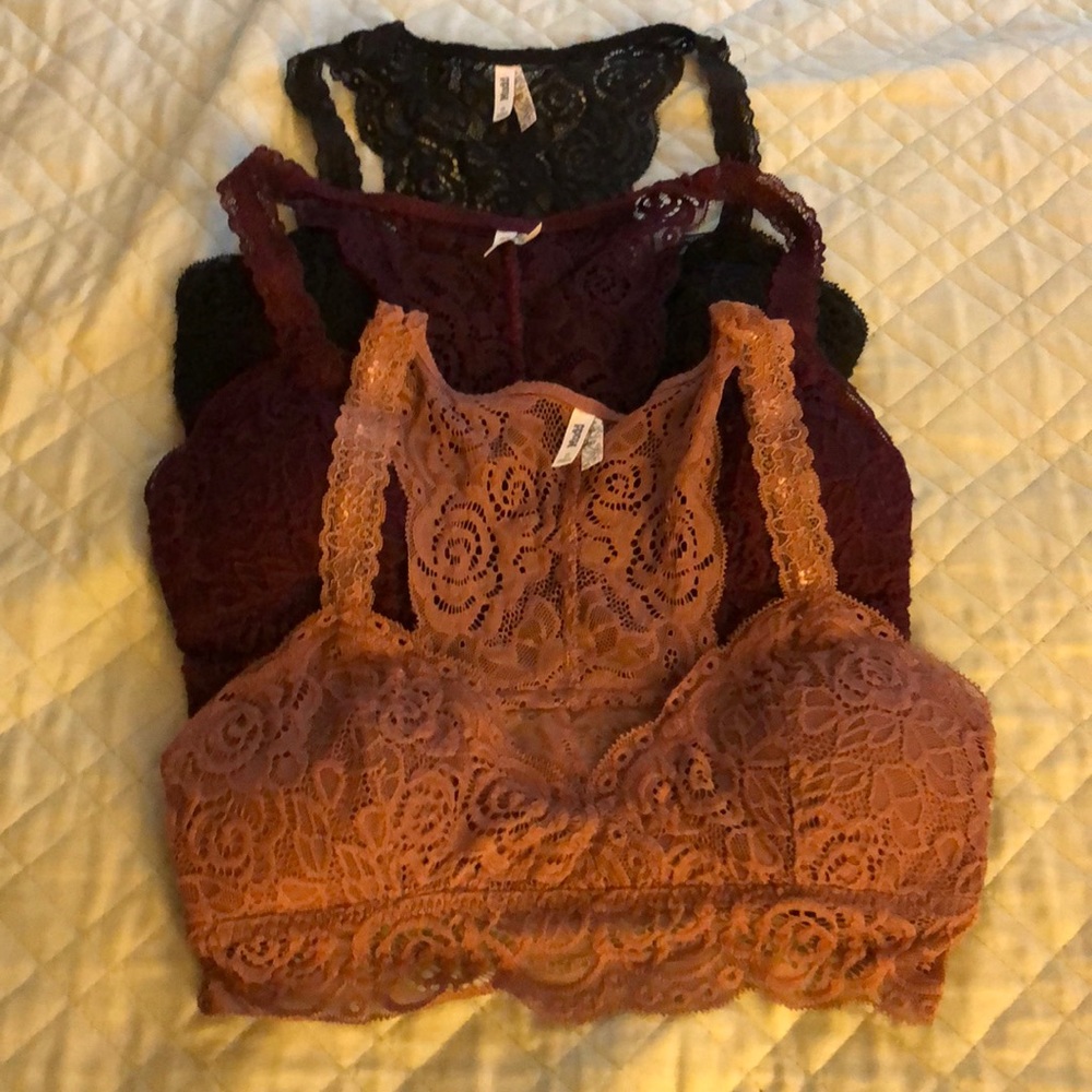 Mudd EUC lace bra lots